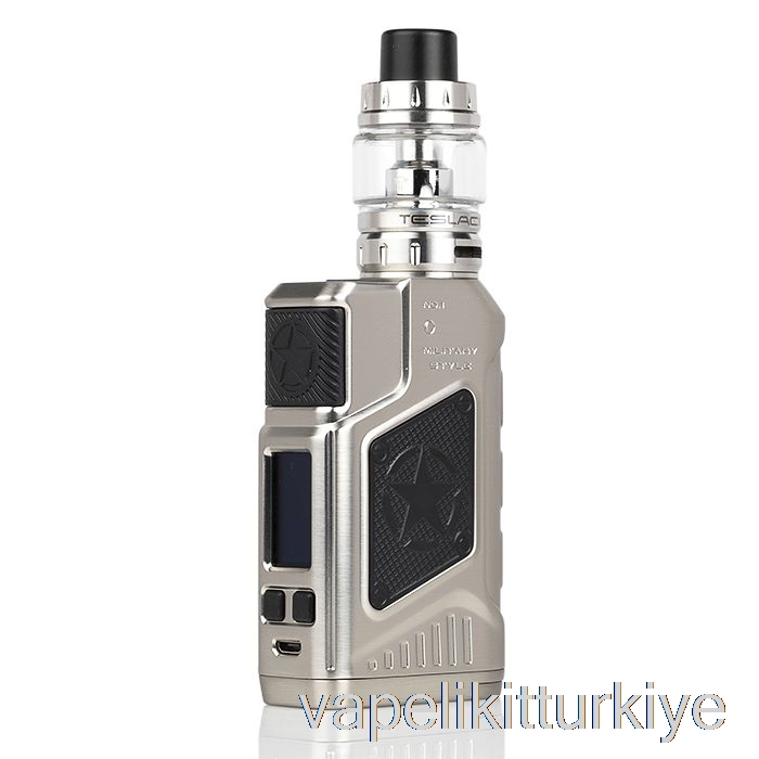 Vape Likit Teslacigs P226 220w Tc Başlangıç ​​kiti Gümüş